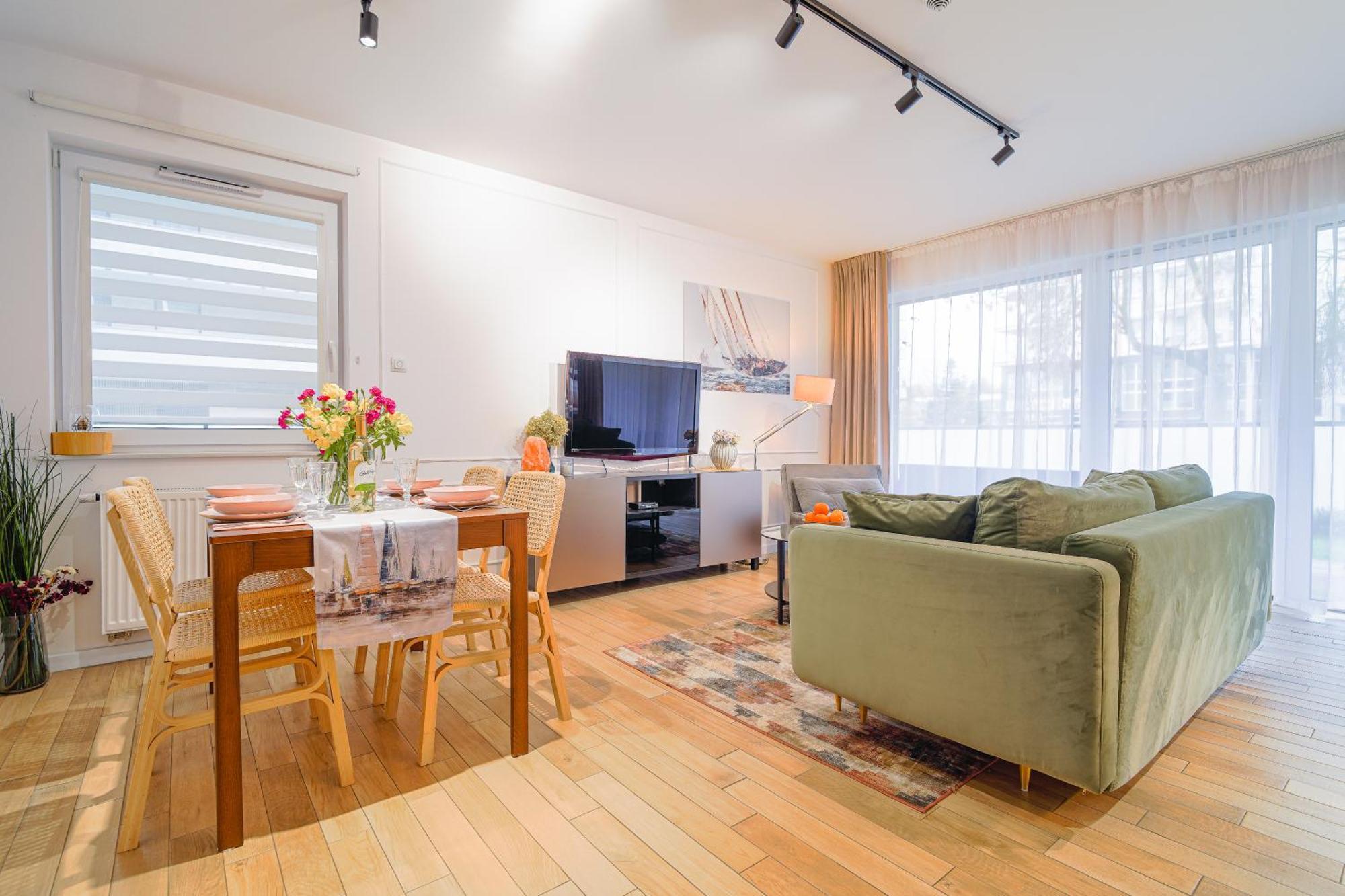 Lulu Apartments - Pod Masztami - Apartament Dwupokojowy - Basen Silownia Parking Kołobrzeg Eksteriør bilde
